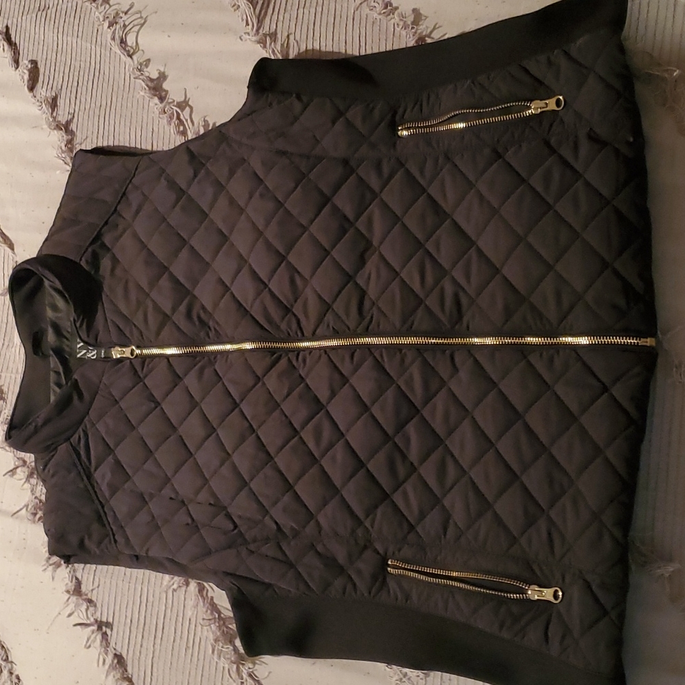 NY& Company, XL, Black Vest